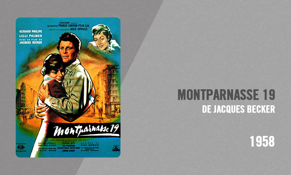 Filmographie Pierre Richard - Montparnasse 19 (Jacques Becker, 1958)