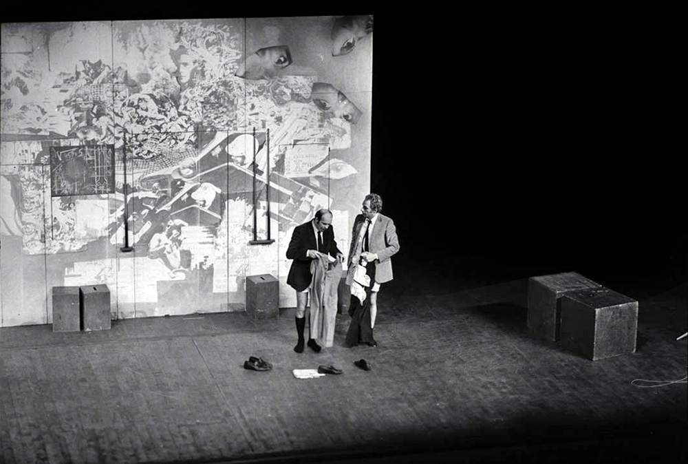 Jean Bouchaud et Pierre Richard dans Les Caisses, qu’est-ce ? (Jean Bouchaud, 1966)